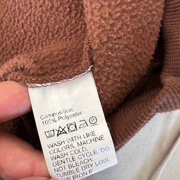 SHEIN Plus Solid Drop Shoulder Sweatshirt - Picture 8 of 10